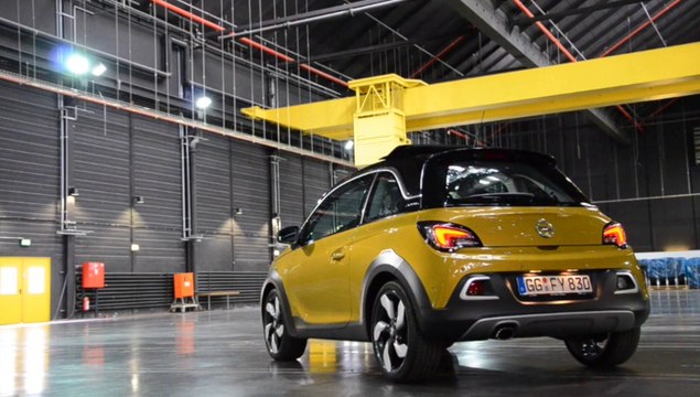 L'Opel ADAM Rocks se dévoile au siège en première mondiale