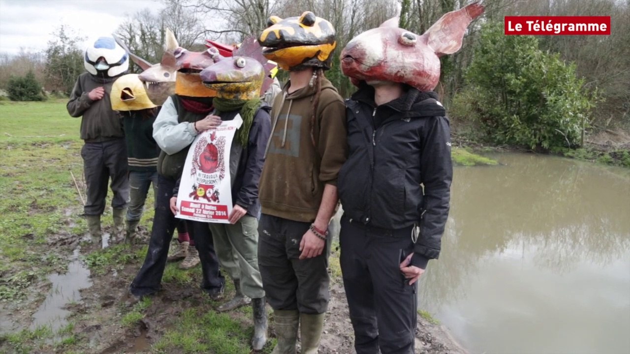 Notre-Dame-des-Landes (44). Des opposants à l'aéroport préparent des masques