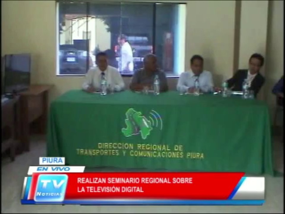 Piura: Realizan seminario regional de tv digital 18 02 14