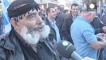 Los agricultores griegos claman en Atenas contra la subida de sus impuestos