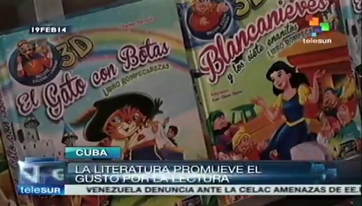Feria del Libro Cuba 2014 pone énfasis en lectores infantiles