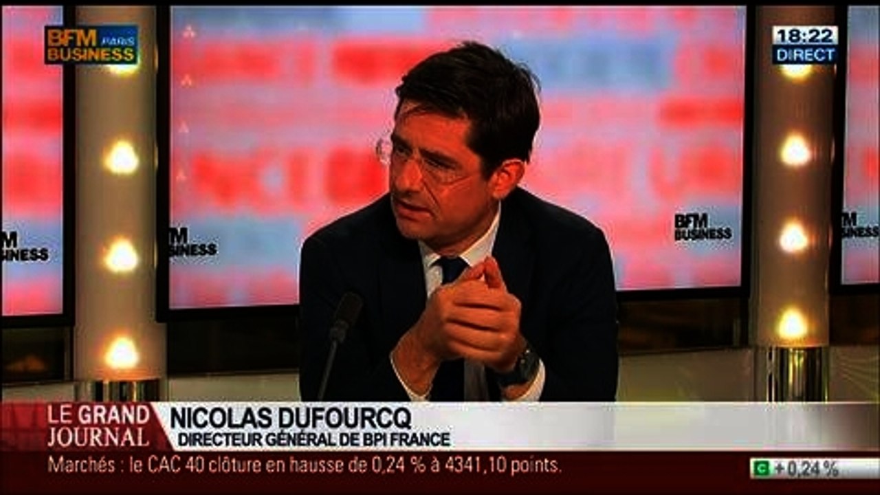 Nicolas Dufourcq, directeur général de la Banque publique d’investissement, dans Le Grand Journal – 19/02 2/4