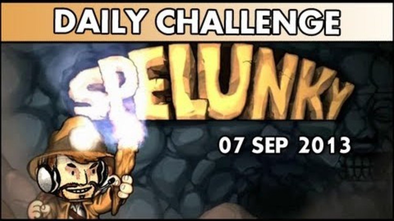 Spelunky Daily Challenge 07SEP2013 [Not Streamed!]