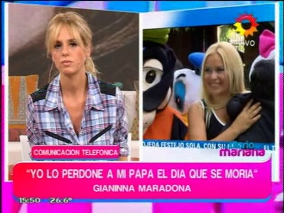 Pronto.com.ar Gianinna Maradona habla de Ojeda 1