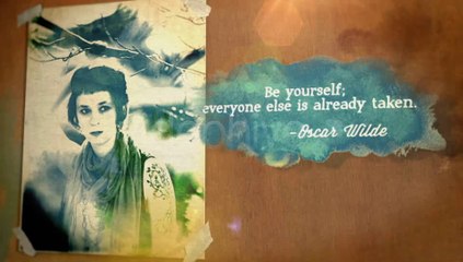 Watercolor Quotes Portrait