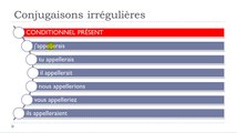 Learn French #Unit 14 #Lesson R = Conjugaisons irrégulières = Verbes sur le modèle =appeler=