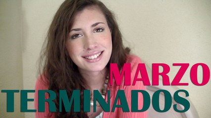 Productos terminados  de marzo 2013