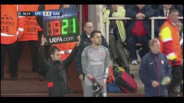 2 Missed Penalties. Arsenal - Bayern Munich - 19.02.2014