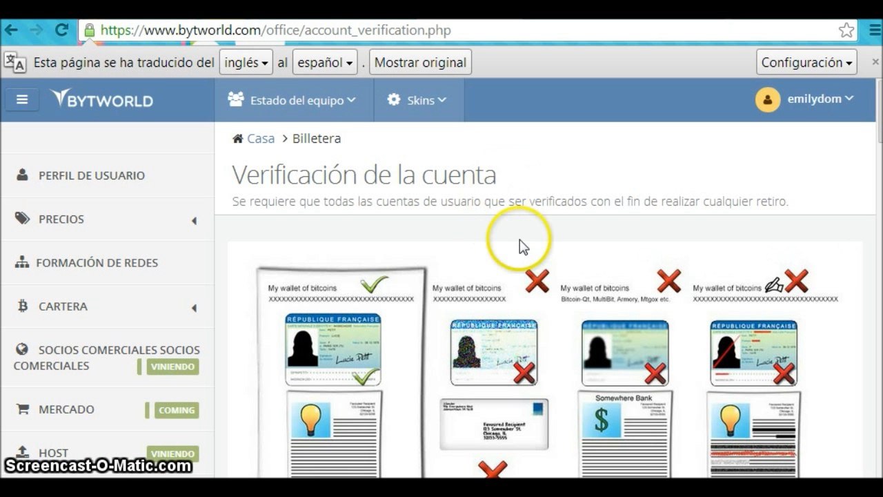 BYTWORLD BACKOFFICE  ASI FUNCIONA- by emilydom -Enero 2014
