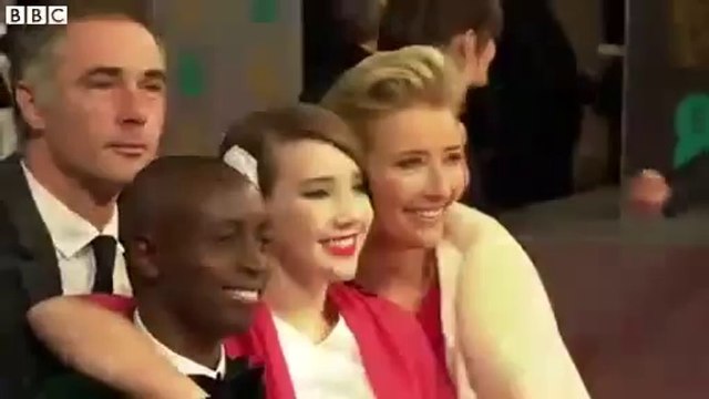 Baftas 2014 - Angelina Jolie and Brad Pitt