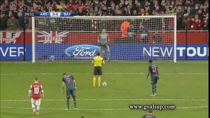 Arsenal Bayern Münih Penalty Alaba