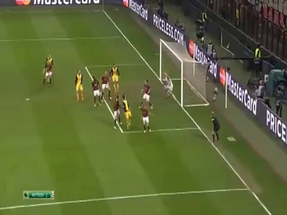 Diego Costa Goal vs Ac Milan ( Milan vs Atletico Madrid 0-1) 19_02_2014