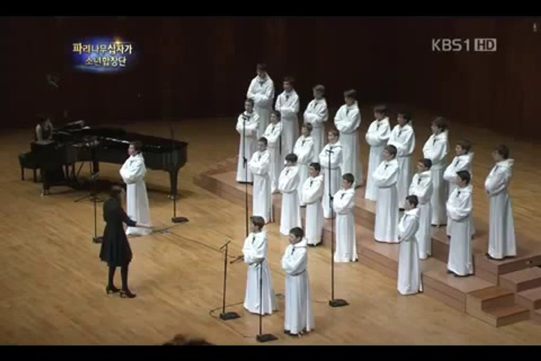 Petits Chanteurs à la Croix de Bois - MUSIQUE UNIVERSELLE -  COREE 2012