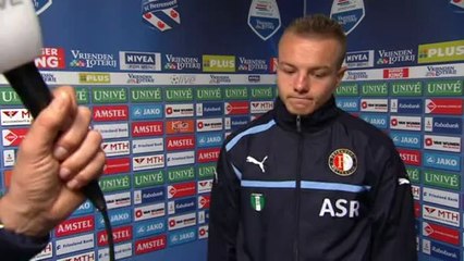 30-03-2013 Jordy Clasie na SC Heerenveen - Feyenoord
