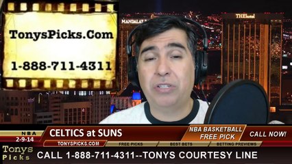 Phoenix Suns vs. Boston Celtics Pick Prediction NBA Pro Basketball Odds Preview 2-19-2014