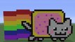 Minecraft Pixel Art: Nyan Cat Tutorial