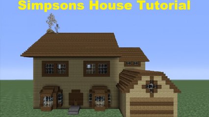 Minecraft 360: How to Build The Simpsons House (House number 4)