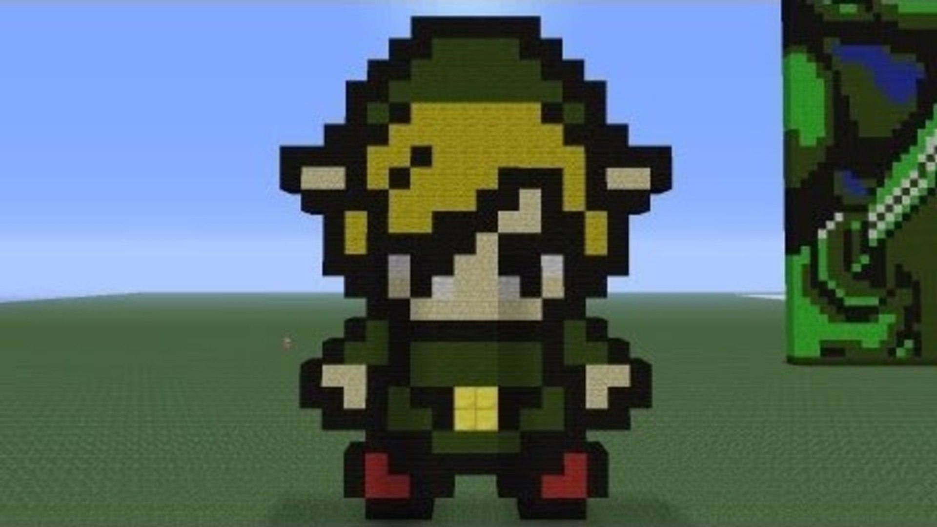 Handmade Pixel Art - How To Draw Kawaii Link (The Legend Of Zelda)  #pixelart 