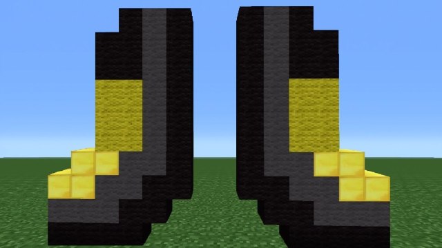 Minecraft 360: How To Make Gold Boots (Mass Effect Texture Pack)