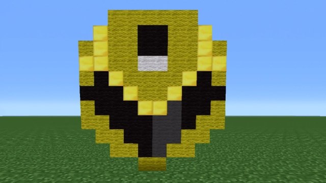 Minecraft 360: How To Make A Gold Helmet (Mass Effect Texture Pack)