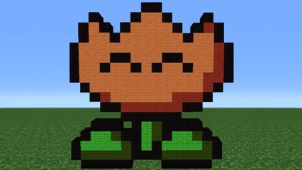 Minecraft 360: How To Make A Fire Flower (Version 1)