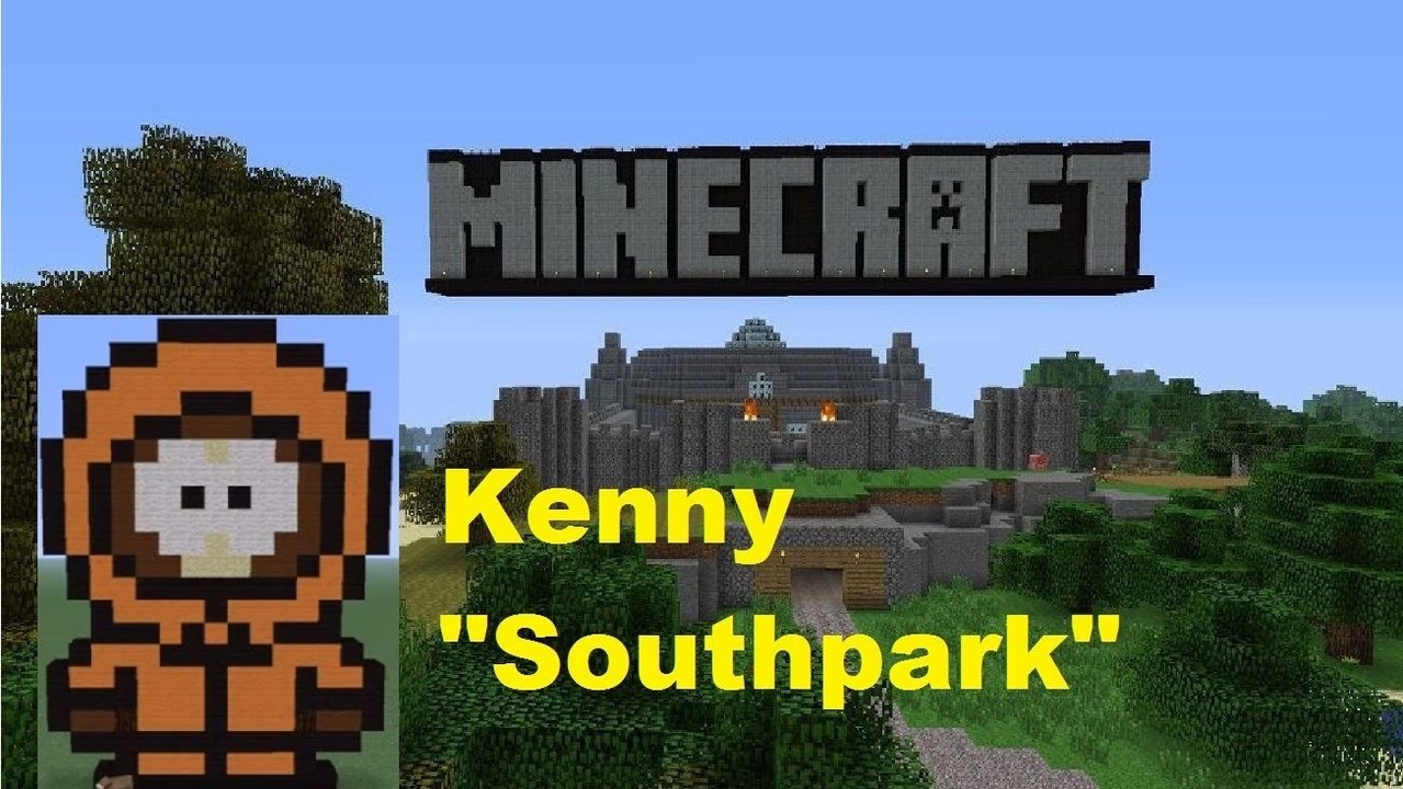 Minecraft Pixel Art: Kenny (Southpark) Tutorial
