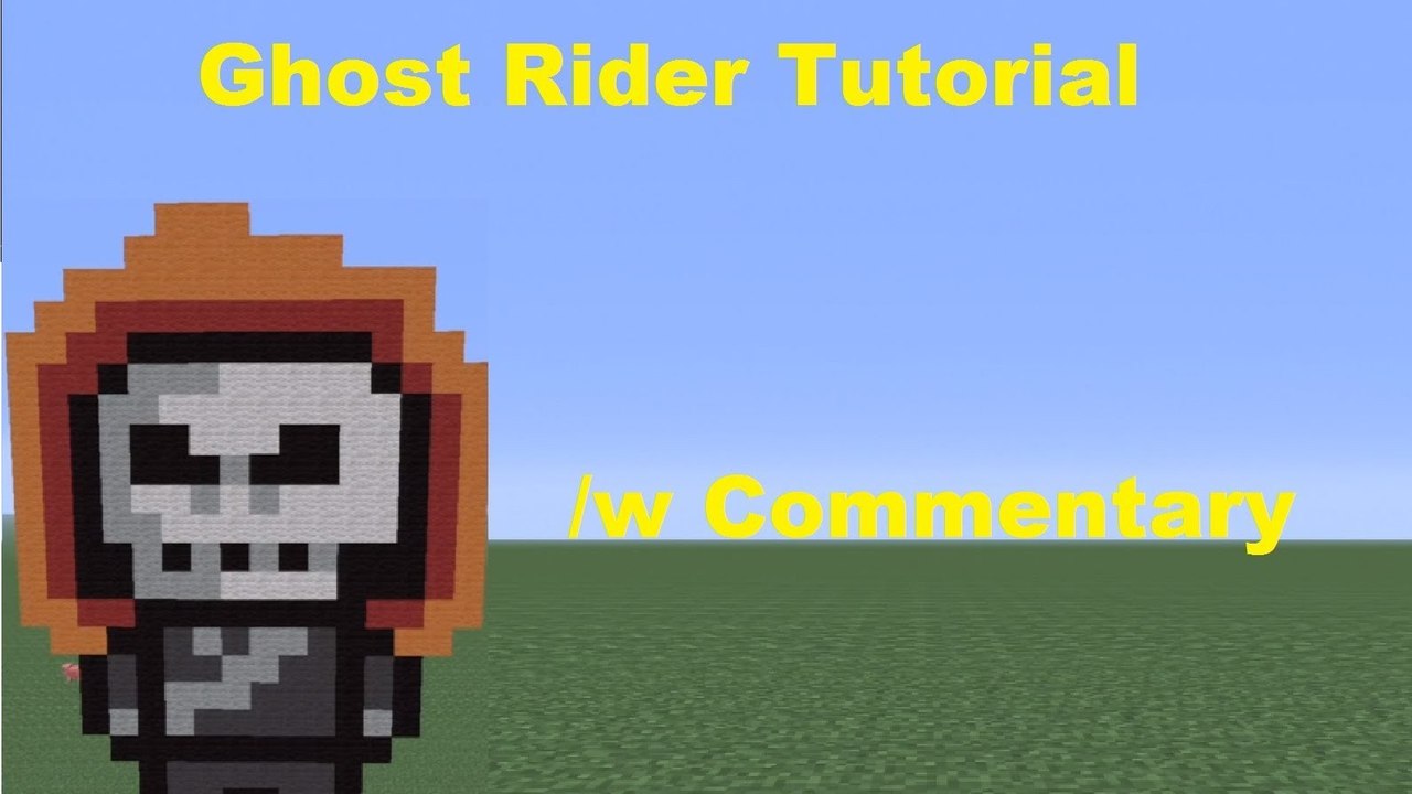 Minecraft 360: How to Build Ghost Rider *Remake*