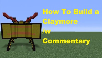Minecraft 360: How to Build a Claymore
