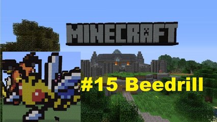 Minecraft Pixel Art: The Original 150 - #15 Beedrill