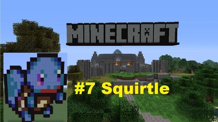 Minecraft Pixel Art: The Original 150 - #7 Squirtle