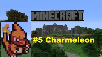 Minecraft Pixel Art: The Original 150 - #5 Charmeleon