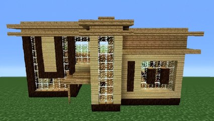 Minecraft 360: Modern House Tutorial (House Number 2)