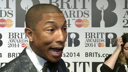Brit Awards 2014: Pharrell Williams on his love for women
