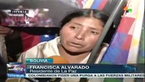 Bolivianos realizan vigilia por la paz de Venezuela