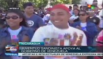 Jóvenes sandinistas se solidarizan con Venezuela