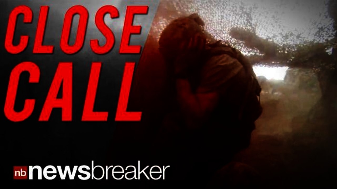 CLOSE CALL: Video Recording Captures U.S. Bomber Plane Dropping Explosives on American Soldiers