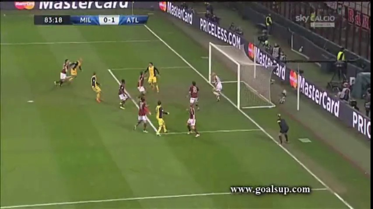 AC Milan 0-1 Atletico Madrid