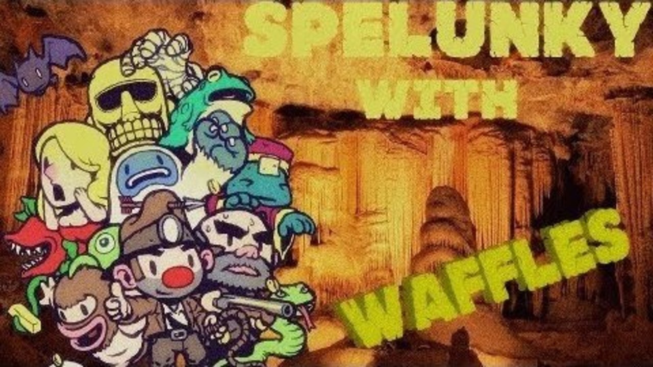 Waffle Wednesday- Spelunky with Waffles!