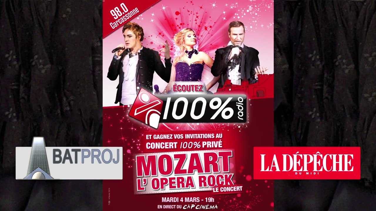 Showcase Mozart Opera Rock avec BATPROJ