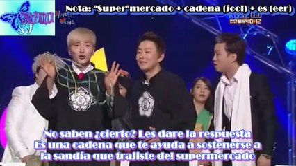 [Sub Español]  (120715) LeeTeuk @ Gag Concert (CUT)
