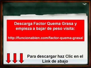 FACTOR QUEMA GRASA libro gratis