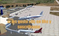 FS2004 Landing Cancun