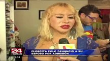 Flor Polo denuncia por agresión a su esposo Néstor y pide garantías