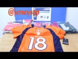 2012 Nike NFL Jersey Denver Broncos 18# Peyton Manning Orange Elite