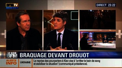 Le Soir BFM: Braquage devant l'hôtel des ventes Drouot, au moins 300 000 euros de bijoux volés – 19/02 6/6