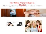 Spy Mobile Phone Software in Mumbai, navi mumbai, Pune, Thane