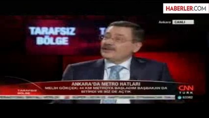 Melih Gökçek 'Tarafsız Bölge'de Ahmet Hakan'ın Konuğu Oldu