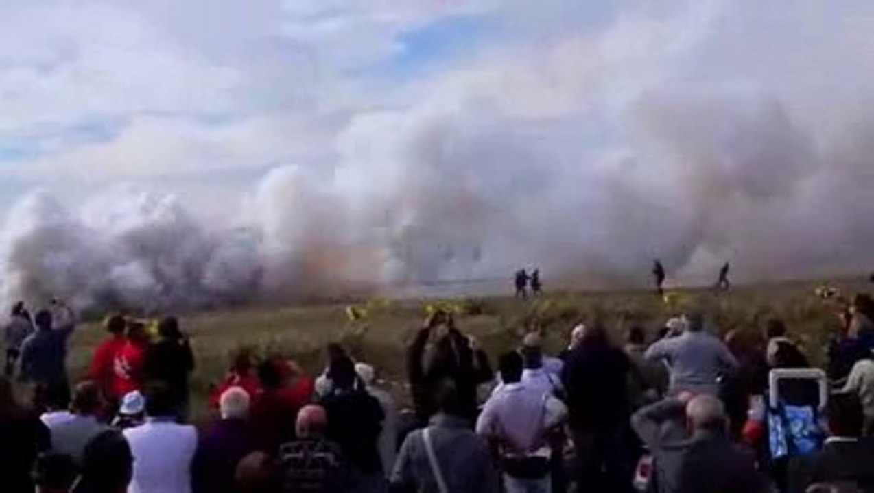 Fireworks go wrong