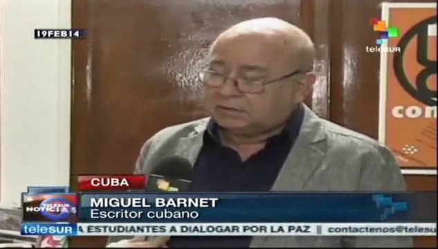 Escritores y artistas de Cuba rechazan la violencia en Venezuela