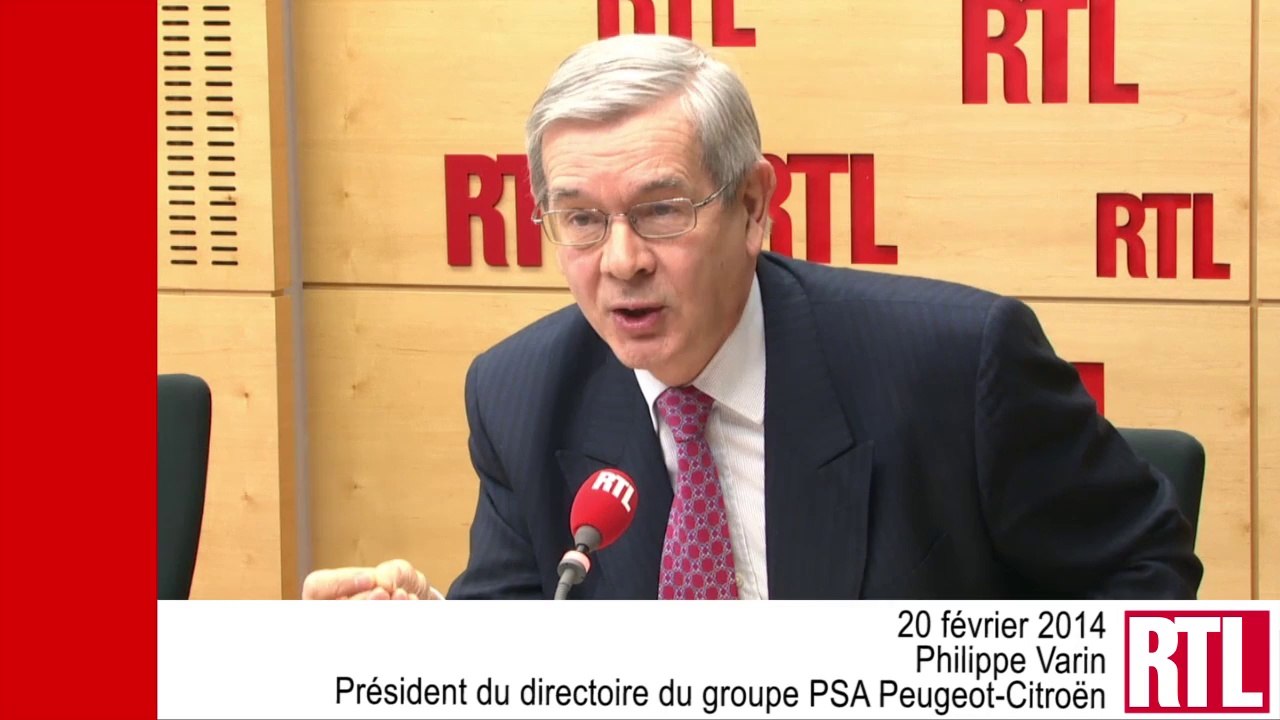 VIDÉO - Philippe Varin et les "objectifs ambitieux" de PSA en Chine